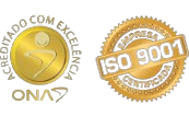 Acreditação com excelência ONA e certificação ISO 9001